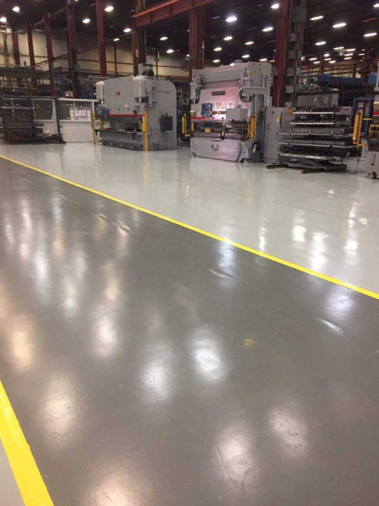 industrial concrete floor coating