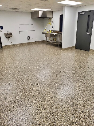 School Kitchen Flooring Twin Cities