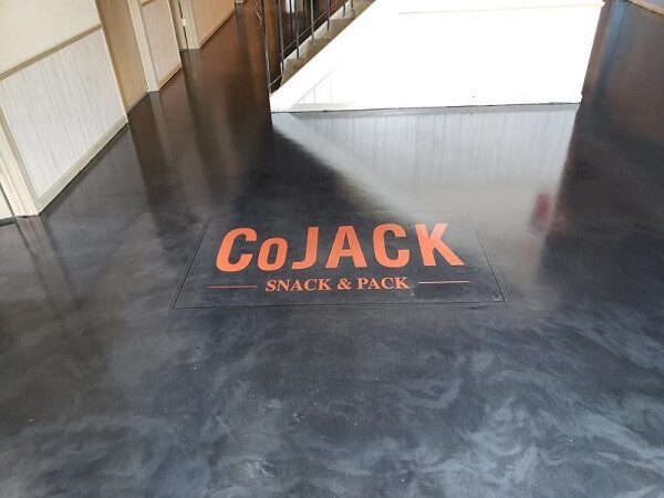 CoJack Metallic Flooring commercial decorative concrete floors cedar rapids